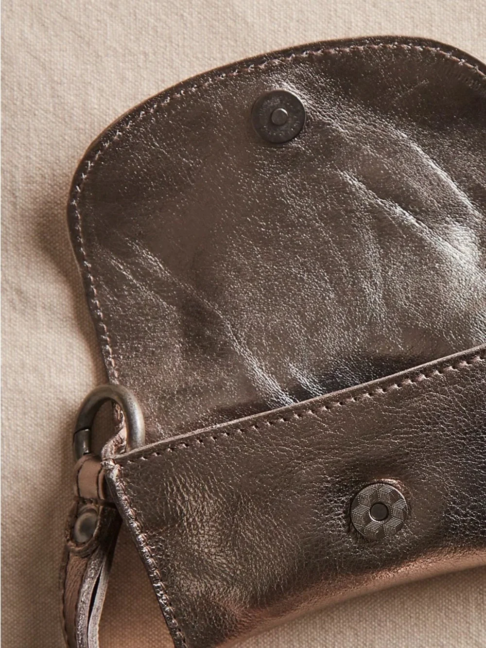 NWOT Free People Leather Bag Lanyard